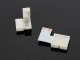 PCB sarok elem 5050-es LED szalaghoz (10 mm-es, 2 eres)