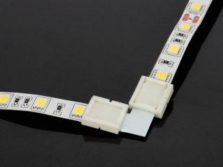 PCB sarok elem 5050-es LED szalaghoz (10 mm-es, 2 eres)
