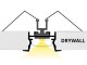 Recessed 16 alu profile - LP316