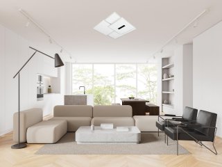 Mennyezeti LED design lámpa: TA1323/W (95W) - Színhőmérséklet és fényerő szabályzás!