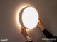 CCT LED mennyezeti lámpa Rori - külön kapcsolható éjjeli fény, fehér keret, állítható fényszín (17W/1100 lumen)