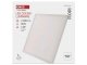 Flori LED mennyezeti lámpa - dekor háttérfény, fehér keret, négyzet alakú (22W/2200 lumen/4000K)