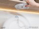 Flori LED mennyezeti lámpa - dekor háttérfény, fehér keret, kör alakú (18W/1800 lumen/4000K)