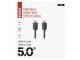 HDMI 2.0 High Speed csatlakozókábel, 5 méter, fekete