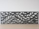- Fali dekorpanel, ágak minta, 50x150 cm, 3 mm HDF - Antracit