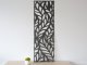 - Fali dekorpanel, ágak minta, 50x150 cm, 3 mm HDF - Antracit