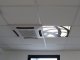 Mennyezeti kazettás dekorpanel, hullámzás, 595x595 mm, 3 mm HDF - Antracit