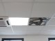 Mennyezeti kazettás dekorpanel, hullámzás, 595x595 mm, 3 mm HDF - Antracit