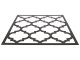 Mennyezeti kazettás dekorpanel, Marokkó, 595x595 mm, 3 mm HDF - Antracit