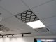Mennyezeti kazettás dekorpanel, Marokkó, 595x595 mm, 3 mm HDF - Antracit