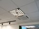 Mennyezeti kazettás dekorpanel, geometria, 595x595 mm, 3 mm HDF - Antracit