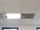 Mennyezeti kazettás dekorpanel, geometria, 595x595 mm, 3 mm HDF - Antracit