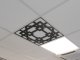 Mennyezeti kazettás dekorpanel, pillér, 595x595 mm, 3 mm HDF - Antracit