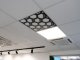Mennyezeti kazettás dekorpanel, hexagonok, 595x595 mm, 3 mm HDF - Antracit