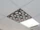 Mennyezeti kazettás dekorpanel, kockák, 595x595 mm, 3 mm HDF - Antracit