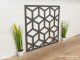 Mennyezeti kazettás dekorpanel, kockák, 595x595 mm, 3 mm HDF - Antracit