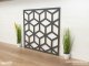 Mennyezeti kazettás dekorpanel, kockák, 595x595 mm, 3 mm HDF - Antracit