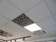 Mennyezeti kazettás dekorpanel, levelek, 595x595 mm, 3 mm HDF - Antracit