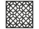 Mennyezeti kazettás dekorpanel, georács, 595x595 mm, 3 mm HDF - Antracit