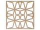 Mennyezeti kazettás dekorpanel, prizma, 595x595 mm, 3 mm HDF - Antracit