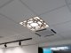 Mennyezeti kazettás dekorpanel, pillér, 595x595 mm, 3 mm HDF - Dió