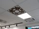 Mennyezeti kazettás dekorpanel, pillér, 595x595 mm, 3 mm HDF - Dió