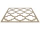 Mennyezeti kazettás dekorpanel, Marokkó, 595x595 mm, 3 mm HDF - Sonoma tölgy