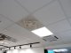 Mennyezeti kazettás dekorpanel, dinamika, 595x595 mm, 3 mm HDF - Krém