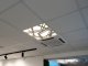 Mennyezeti kazettás dekorpanel, mozaik, 595x595 mm, 3 mm HDF - Krém