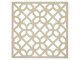 Mennyezeti kazettás dekorpanel, georács, 595x595 mm, 3 mm HDF - Krém