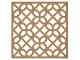 Mennyezeti kazettás dekorpanel, georács, 595x595 mm, 3 mm HDF - Krém