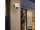 Keret nélküli mozgásérzékelős LED reflektor vízmentes kötődobozzal (10W/950lm) természetes fehér, fekete
