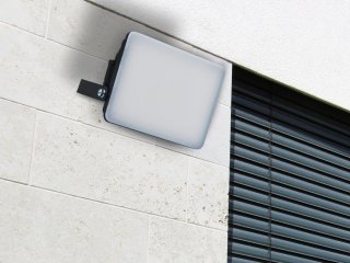 Keret nélküli LED reflektor vízmentes kötődobozzal (20W/1900lm) természetes fehér