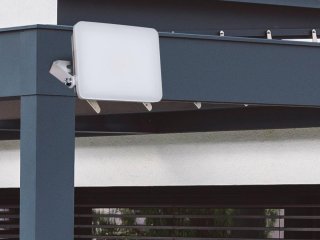 Keret nélküli LED reflektor vízmentes kötődobozzal (10W/950lm) természetes fehér