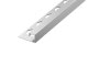 NOX Prémium Q profil - inox, szálcsiszolt  ezüst 10mm/270cm