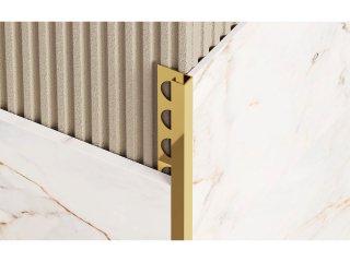 NOX Prémium Q profil - inox, tükör arany 10mm/270cm