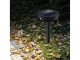 Napelemes kültéri LED lámpa (4W/500Lumen), mozgásérzékelővel, leszúró tüskével, fekete
