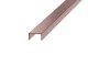 NOX Prémium dekorcsík- inox, szálcsiszolt rosegold 8mm/270cm