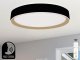 - Voice Black 48W LED mennyezeti lámpa: hangvezérlés + távirányító, állítható szín és fényerő