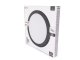 Falon kívüli LED panel (kör alakú) 24W - állítható színhőmérséklet, CCT kapcsolóval, fekete