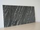 120x60 cm PVC dekorpanel, márvány mintás falburkoló lap - Marquina marble, 5 db/csomag, 3.6 m2