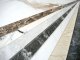 120x60 cm PVC dekorpanel, márvány mintás falburkoló lap - Marquina marble, 5 db/csomag, 3.6 m2