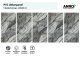 120x60 cm PVC dekorpanel, márvány mintás falburkoló lap - Badal grey marble, 5 db/csomag, 3.6 m2