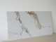 120x60 cm PVC dekorpanel, márvány mintás falburkoló lap - Statuario marble, 5 db/csomag, 3.6 m2