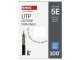 UTP CAT 5E kábel, 4x2 érpár, 100 méter, fekete, kültéri