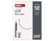 UTP CAT 5E kábel, 4x2 érpár, 100 méter, szürke,