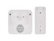 GoSmart vezeték nélküli csengő, P5735WS (beltéri csengő + nyomógomb) Wi-Fi, fehér
