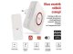 GoSmart vezeték nélküli csengő, P5735WS (beltéri csengő + nyomógomb) Wi-Fi, fehér
