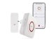 GoSmart vezeték nélküli csengő, P5735WS (beltéri csengő + nyomógomb) Wi-Fi, fehér