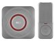 GoSmart vezeték nélküli csengő, P5735SS (beltéri csengő + nyomógomb) Wi-Fi, ezüst